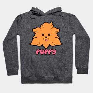 Cute Caramel Puppy Face Hoodie